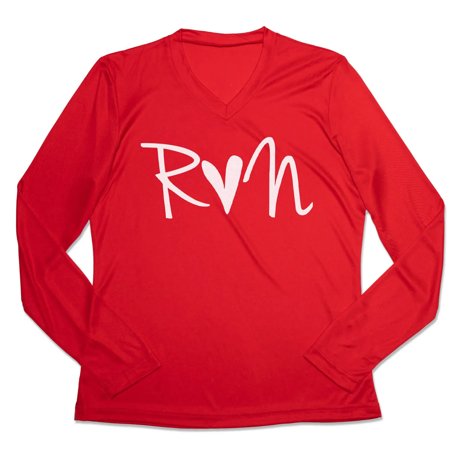 Women's Long Sleeve Tech Tee - Run Heart 8 Women's Long Sleeve Tech Tee - Run Heart - Image 6
