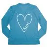 Women's Long Sleeve Tech Tee - Run With Love -goneforarun Sales 2023 tr 44883 CAROLINA MAIN