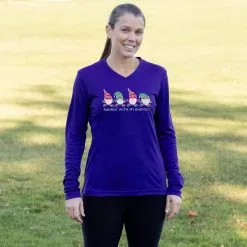 Women's Long Sleeve Tech Tee - Runnin' With My Gnomies® - Christmas 12 Women's Long Sleeve Tech Tee - Runnin' With My Gnomies® - Christmas -goneforarun Sales 2023 tr 44890 ROYAL FEMALE