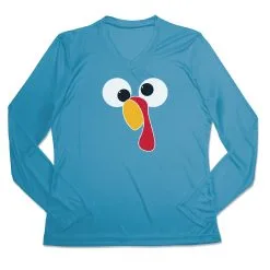 Women's Running Long Sleeve Tech Tee - Goofy Turkey -goneforarun Sales 2023 tr 44897 CAROLINA MAIN
