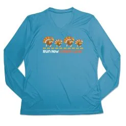 Women's Long Sleeve Tech Tee - Run Now Gobble Later Turkeys 13 Women's Long Sleeve Tech Tee - Run Now Gobble Later Turkeys -goneforarun Sales 2023 tr 44898 CAROLINA MAIN