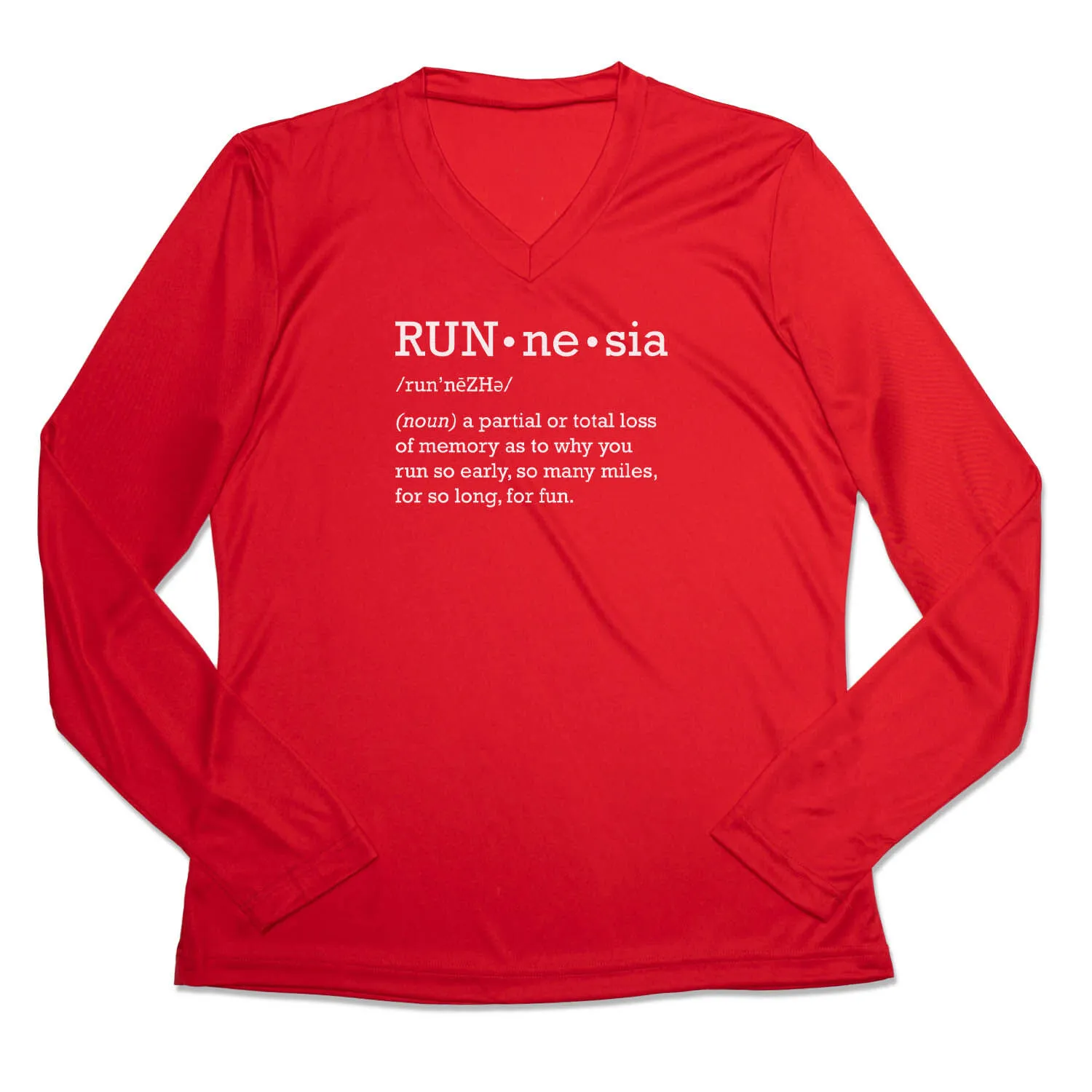 Women's Long Sleeve Tech Tee - RUNnesia 8 Women's Long Sleeve Tech Tee - RUNnesia - Image 6