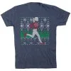 Running Short Sleeve T-Shirt - Christmas Sweater Run -goneforarun Sales 2023 tr 44913 NAVY FLAT