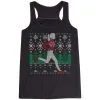 Flowy Racerback Tank Top - Christmas Sweater Run -goneforarun Sales 2023 tr 44914 BLACK MAIN