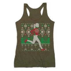 Women's Everyday Tank Top - Christmas Sweater Run -goneforarun Sales 2023 tr 44915 OLIVE MAIN