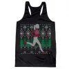 Women's Racerback Performance Tank Top - Christmas Sweater Run -goneforarun Sales 2023 tr 44918 BLACK MAIN