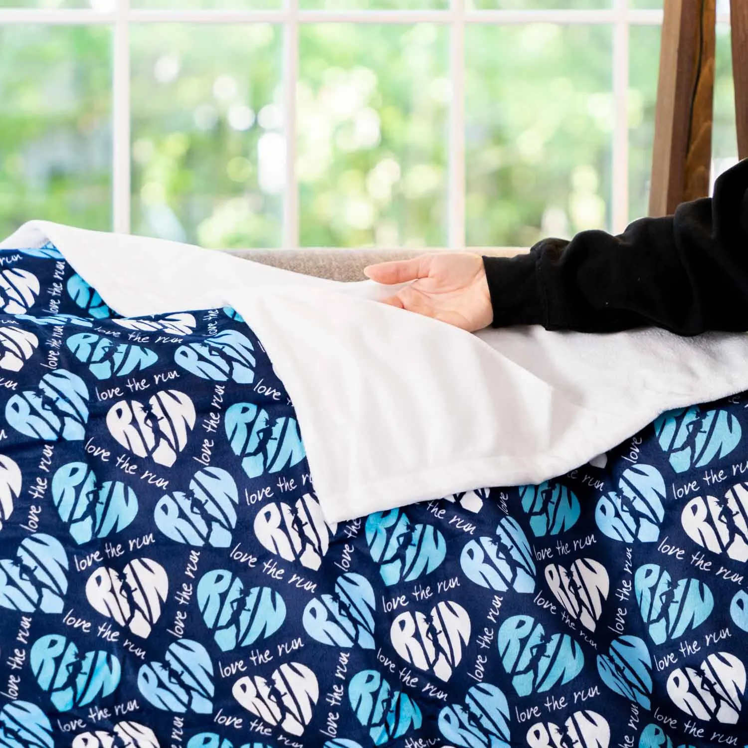Running Premium Blanket - Love To Run 5 Running Premium Blanket - Love To Run - Image 4