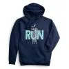 Statement Fleece Hoodie - She Believed She Could So She Did 13.1 -goneforarun Sales 2023 tr 45013 NAVY