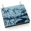 BibFOLIO® Race Bib Album - Mountain Sketch -goneforarun Sales 2023 tr 45334 PERIWINKLE MAIN