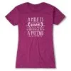 Women's Everyday Runners Tee - A Mile Is Always Better With A Friend -goneforarun Sales 2023 tr 45340 LUSHBERRY FLAT