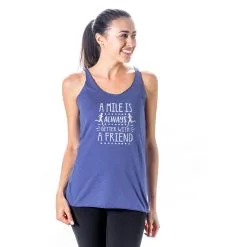 Women's Everyday Tank Top - A Mile Is Always Better With A Friend -goneforarun Sales 2023 tr 45343 ROYAL MODEL