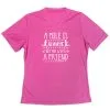 Women's Short Sleeve Tech Tee - A Mile Is Always Better With A Friend