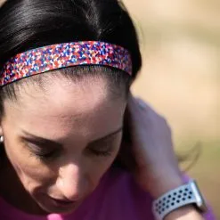 Athletic Juliband Non-Slip Headband - Crazy For Color -goneforarun Sales 2023 tr 45365 LIFESTYLE 1