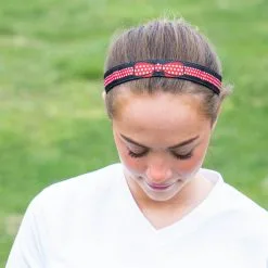 Athletic Juliband Non-Slip Headband - Polka Dots & Bows -goneforarun Sales 2023 tr 45366 LIFESTYLE 1