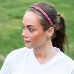 Athletic Juliband Non-Slip Headband - Polka Dots & Bows -goneforarun Sales 2023 tr 45366 LIFESTYLE 2
