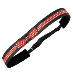 Athletic Juliband Non-Slip Headband - Polka Dots & Bows
