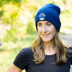 Running Embroidered Beanie - Life's Short, Run Long -goneforarun Sales 2023 tr 45373 FEMALE LIFESTYLE 1