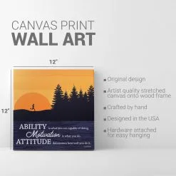 Running Canvas Wall Art - Ability 9 Running Canvas Wall Art - Ability -goneforarun Sales 2023 tr 45375 DETAILS