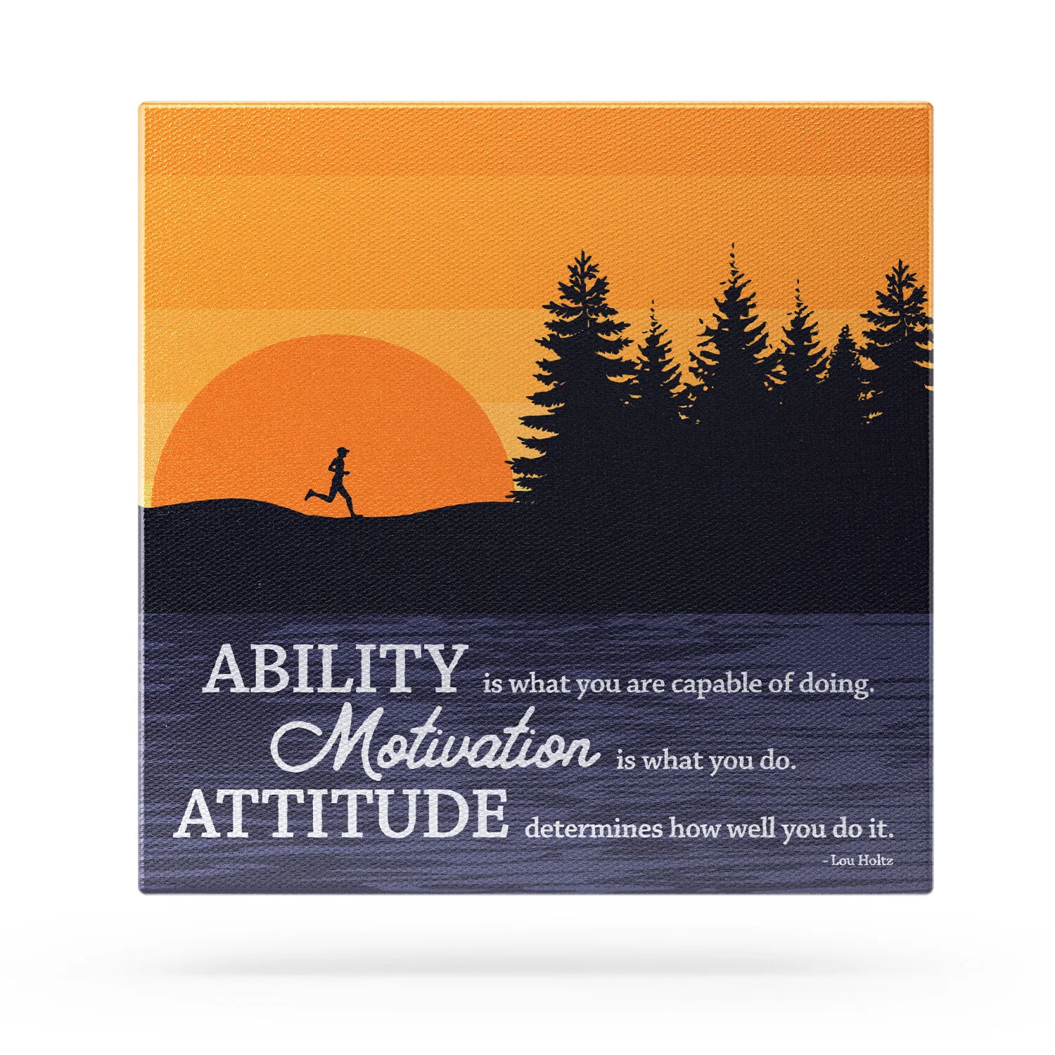 Running Canvas Wall Art - Ability 4 Running Canvas Wall Art - Ability - Image 2