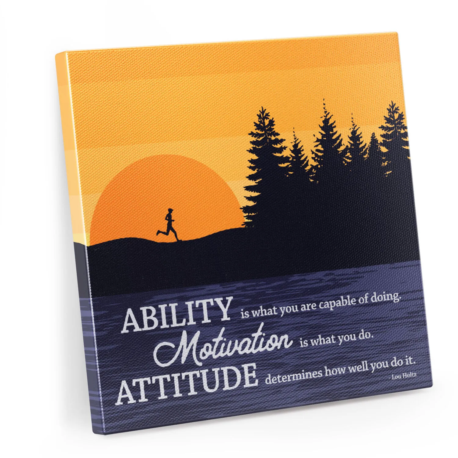 Running Canvas Wall Art - Ability 3 Running Canvas Wall Art - Ability