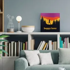 Running Canvas Wall Art - Happy Hour 11 Running Canvas Wall Art - Happy Hour -goneforarun Sales 2023 tr 45381 LIFESTYLE 2