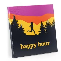 Running Canvas Wall Art - Happy Hour