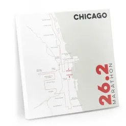 Running Canvas Wall Art - Chicago Route - 2 Piece Set -goneforarun Sales 2023 tr 45391 MAIN 1