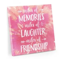 Running Canvas Wall Art - Miles Of Friendship