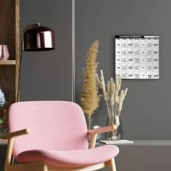 Running Canvas Wall Art - Training Calendar - Dry Erase -goneforarun Sales 2023 tr 45396 LIFESTYLE 1