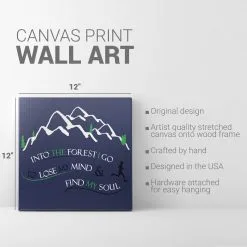 Running Canvas Wall Art - Into The Forest I Go 9 Running Canvas Wall Art - Into The Forest I Go -goneforarun Sales 2023 tr 45397 DETAILS