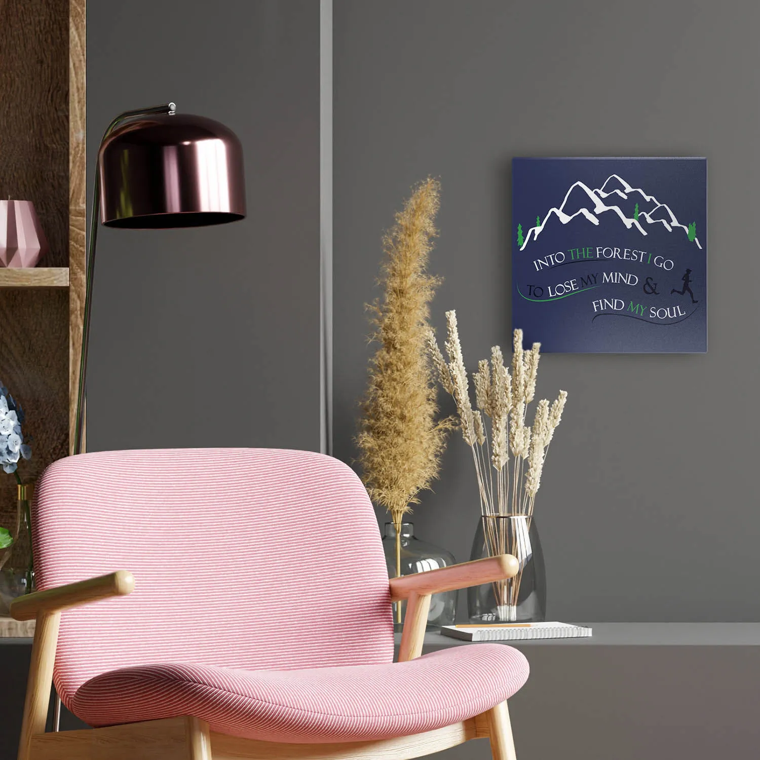 Running Canvas Wall Art - Into The Forest I Go 6 Running Canvas Wall Art - Into The Forest I Go - Image 4