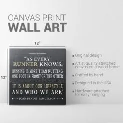 Running Canvas Wall Art - What Every Runner Knows -goneforarun Sales 2023 tr 45400 DETAILS