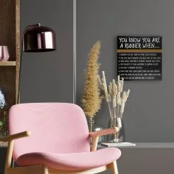 Running Canvas Wall Art - You Know You're A Runner When -goneforarun Sales 2023 tr 45402 LIFESTYLE 1