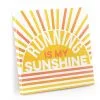 Running Canvas Wall Art - Running Is My Sunshine -goneforarun Sales 2023 tr 45404 MAIN
