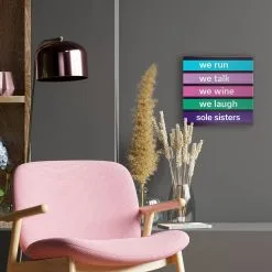 Running Canvas Wall Art - Sole Sister Mantra 10 Running Canvas Wall Art - Sole Sister Mantra -goneforarun Sales 2023 tr 45405 LIFESTYLE 1