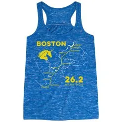 Flowy Racerback Tank Top - Boston Route