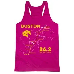Women's Racerback Performance Tank Top - Boston Route 20 Women's Racerback Performance Tank Top - Boston Route -goneforarun Sales 2023 tr 45424 PINK MAIN