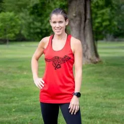 Women's Racerback Performance Tank Top - Free Spirit -goneforarun Sales 2023 tr 45464 RED MODEL