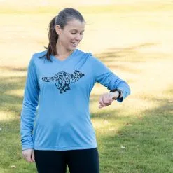 Women's Long Sleeve Tech Tee - Free Spirit -goneforarun Sales 2023 tr 45466 CAROLINA FEMALE