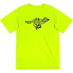 Men's Running Short Sleeve Performance Tee - Free Spirit -goneforarun Sales 2023 tr 45468 SAFETYYELLOW MAIN