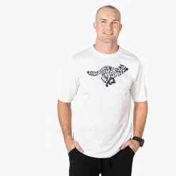 Men's Running Short Sleeve Performance Tee - Free Spirit -goneforarun Sales 2023 tr 45468 WHITE MALE