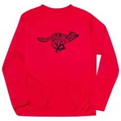 Men's Running Long Sleeve Performance Tee - Free Spirit -goneforarun Sales 2023 tr 45469 RED MAIN