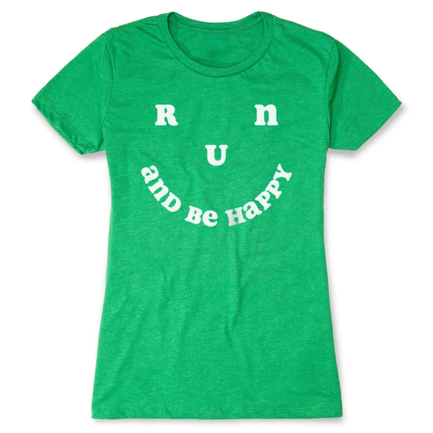 Women's Everyday Runners Tee - Run And Be Happy 8 Women's Everyday Runners Tee - Run And Be Happy - Image 6