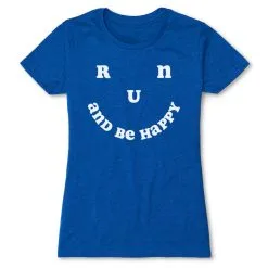 Women's Everyday Runners Tee - Run And Be Happy 21 Women's Everyday Runners Tee - Run And Be Happy -goneforarun Sales 2023 tr 45504 ROYAL FLAT