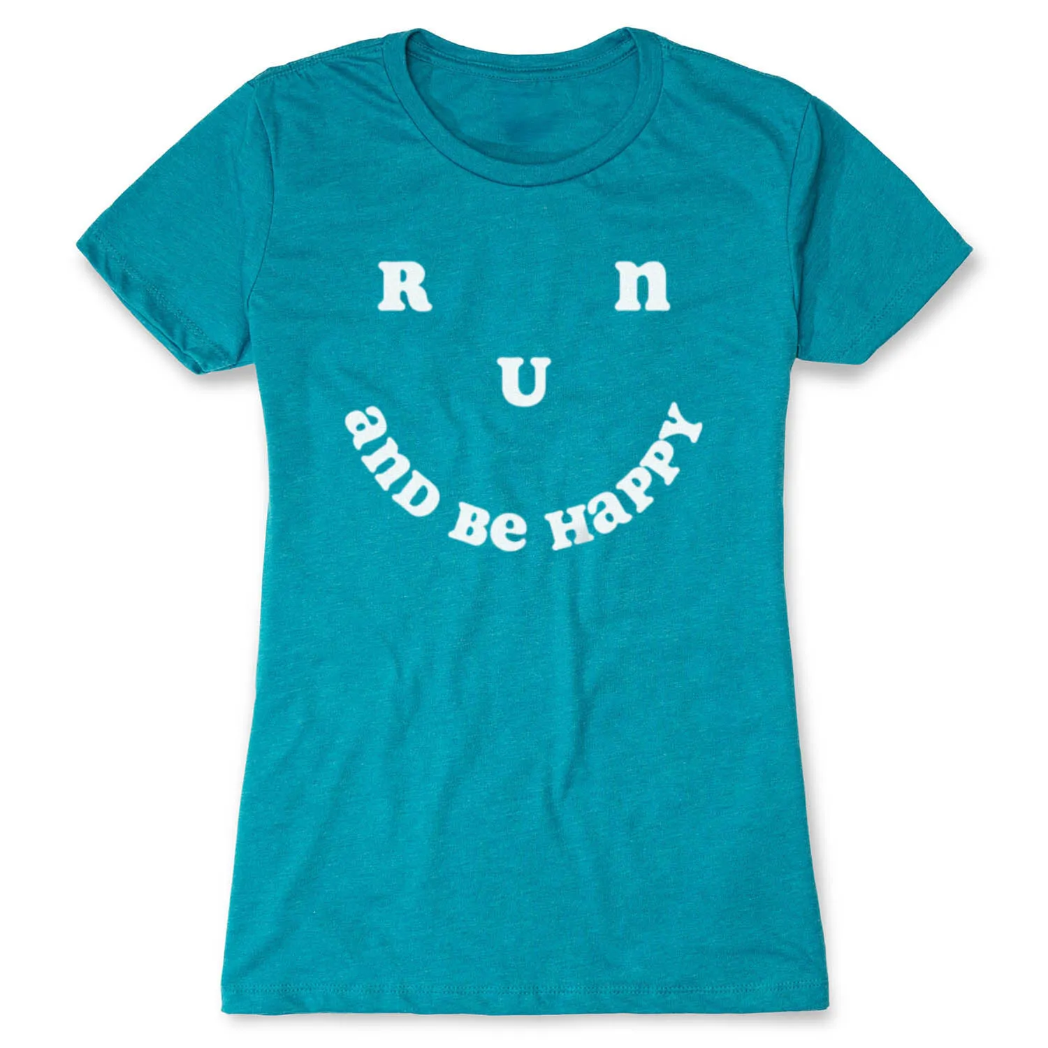 Women's Everyday Runners Tee - Run And Be Happy 13 Women's Everyday Runners Tee - Run And Be Happy - Image 11