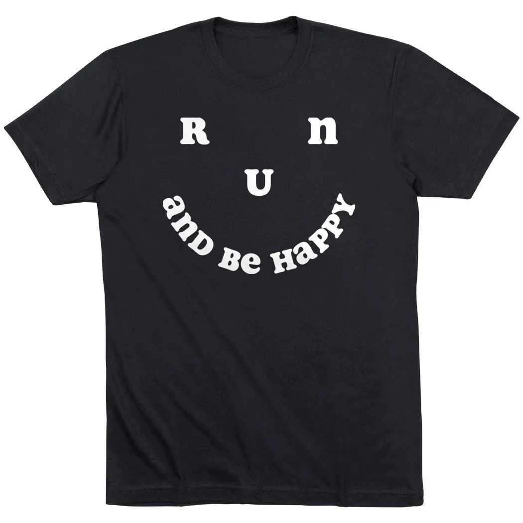 Running Short Sleeve T-Shirt - Run And Be Happy 7 Running Short Sleeve T-Shirt - Run And Be Happy - Image 5