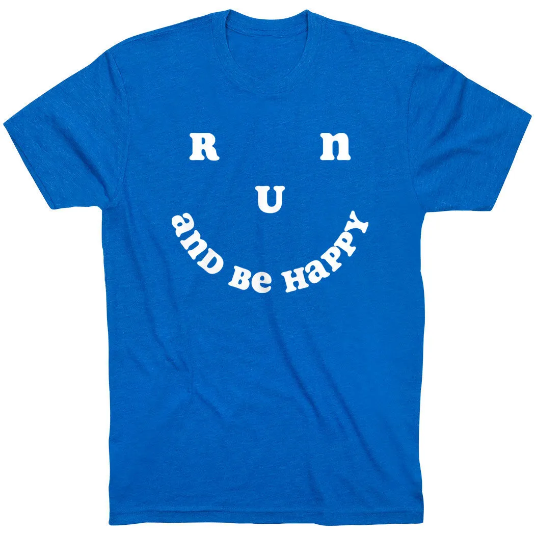 Running Short Sleeve T-Shirt - Run And Be Happy 16 Running Short Sleeve T-Shirt - Run And Be Happy - Image 14