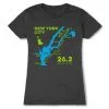 Women's Everyday Runners Tee - New York City Route -goneforarun Sales 2023 tr 45517 CHARCOAL FLAT