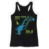 Women's Everyday Tank Top - New York City Route -goneforarun Sales 2023 tr 45520 BLACK MAIN