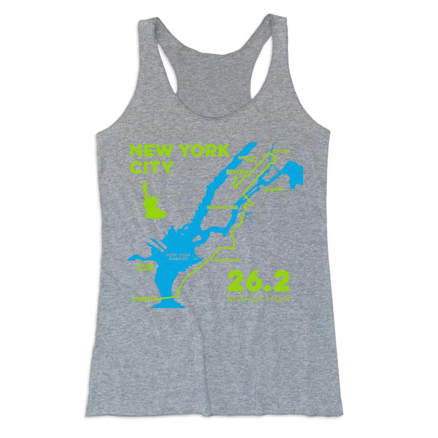 Women's Everyday Tank Top - New York City Route 6 Women's Everyday Tank Top - New York City Route - Image 4